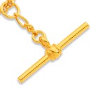 9ct-50cm-13-Figaro-Fob-Chain Sale