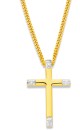 9ct-Diamond-Cross-Pendant Sale