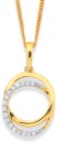 9ct-Diamond-Circle-Pendant Sale