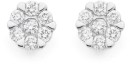 9ct-White-Gold-Diamond-Studs Sale