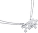 Sterling-Silver-Puzzle-Friends-Forever-Break-Medal Sale