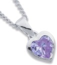 Sterling-Silver-Cubic-Zirconia-Pendant Sale