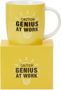 Slogan-Mug-Genius-At-Work Sale