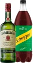 Jameson-Irish-Whiskey-1L-or-Schweppes-Dry-Ginger-Ale-15L Sale