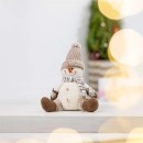 Christmas-Wishes-Sitting-Snowman-with-Beanie-32cm Sale