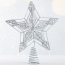 Christmas-Wishes-Silver-Glitter-Tree-Star-Topper Sale