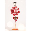 Santa-Stop-Here-LED-Solar-Lamp Sale