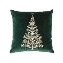 Christmas-Wishes-Xmas-Tree-Embroidered-Cushion Sale