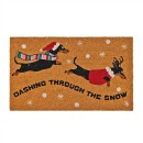 Christmas-Wishes-Dashing-Through-The-Snow-Coir-Mat Sale