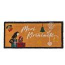 Christmas-Wishes-Meri-Kirihimete-Long-Coir-Mat Sale