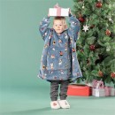 Christmas-Wishes-Xmas-Dogs-Oversized-Kids-Hoodie Sale