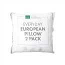 Home-Essential-Everyday-European-Pillow-2-Pack Sale