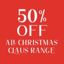 50-off-All-Christmas-Claus-Range Sale