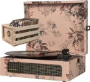 Crosley-Voyager-Bluetooth-Turntable-Floral Sale