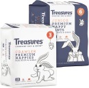 Treasures-Convenience-Nappies-14-24-Pack-or-Nappy-Pants-14-18-Pack Sale