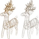 Matte-Metal-Reindeer-23cm Sale