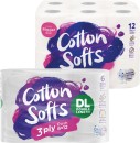 Cotton-Softs-Toilet-Tissue-12-Pack-or-Double-Length-6-Pack Sale