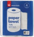 Essentials-Paper-Towel-4-Pack Sale