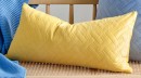 NEW-Ombre-Home-Yellow-Textured-Cushion-30-x-60cm Sale