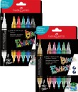 NEW-Faber-Castell-Black-Edition-Double-Ended-Paint-Markers Sale