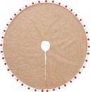 Jolly-Joy-Hessian-PomPom-Tree-Skirt Sale