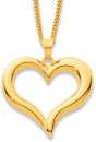 9ct-Open-Heart-Pendant Sale