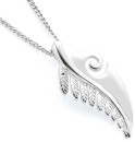 Sterling-Silver-Fern-and-Koru-Pendant Sale