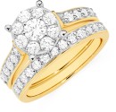 18ct-Diamond-Bridal-Ring-Set Sale