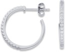 Sterling-Silver-Cubic-Zirconia-Hoops Sale