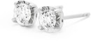 10ct-White-Gold-Element-Lab-Diamond-Solitaire-Studs-Set Sale