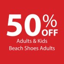 50-off-Adults-Kids-Beach-Shoes Sale