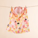 Kids-Printed-Velour-Poncho-Ice-Creams Sale