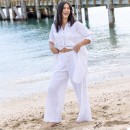 Eco-Anthology-Linen-Blend-Wide-Leg-Pant Sale