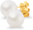 9ct-Created-Freshwater-Pearl-Studs Sale