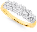 9ct-Cluster-Diamond-Ring Sale