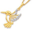 9ct-Diamond-Bird-Pendant Sale