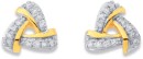 9ct-Triangle-Diamond-Earrings Sale