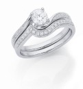 18ct-White-Gold-Diamond-Bridal-Set Sale