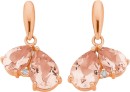 9ct-Rose-Gold-Morganite-and-Diamond-Earrings Sale