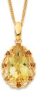 9ct-Citrine-Pendant Sale