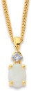 9ct-Opal-Diamond-Pendant Sale