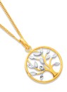 9ct-Two-Tone-Tree-of-Life-Circle-Pendant Sale