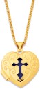 9ct-Cut-Out-Cross-Heart-Filigree-Locket Sale