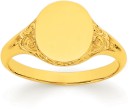 9ct-Oval-Signet-Ring Sale