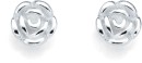 Sterling-Silver-Rose-Studs Sale