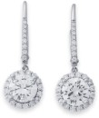 Sterling-Silver-Round-Cubic-Zirconia-Cluster-Pendant Sale