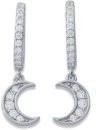 Sterling-Silver-Moon-Hoops Sale