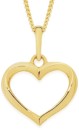 9ct-Open-Heart-Pendant Sale