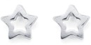 Sterling-Silver-Open-Star-Stud-Earrings Sale