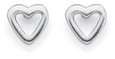 Sterling-Silver-Heart-Studs Sale